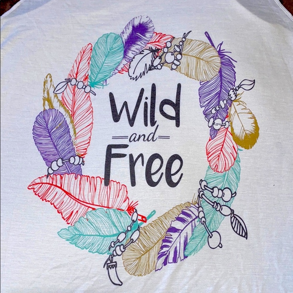 Wild and free white sleeveless top.